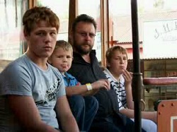 Japie Bronkhorst en seuns